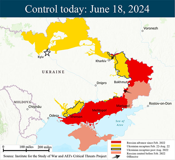 The RussiaUkraine War Report Card, June 18, 2024 Russia Matters